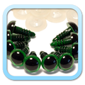 Yeux de sécurité Safety eyes - 10mm Vert Green - FROGandTOAD Créations